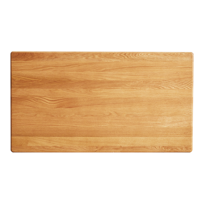 Desk 100% solid wood natural wood computer desk study desk oak natural wood PC desk work desk dressing table slim solid wood with drawer simple work from home width 80 cm depth 50 cm wood grain wooden