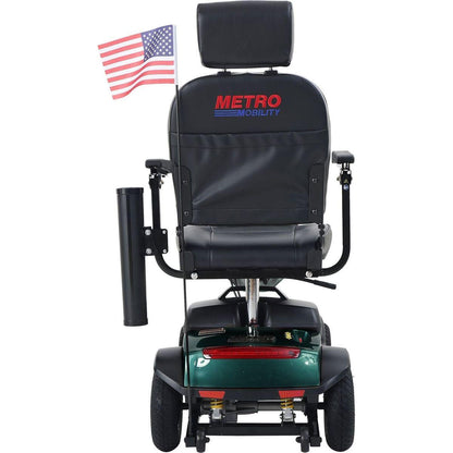 MAX PLUS EMERALD Wheels Outdoor Compact Mobility Scooter with 2pcsx20AH Lead acid Battery, 16 Miles, Cup Holders & USB charger Port