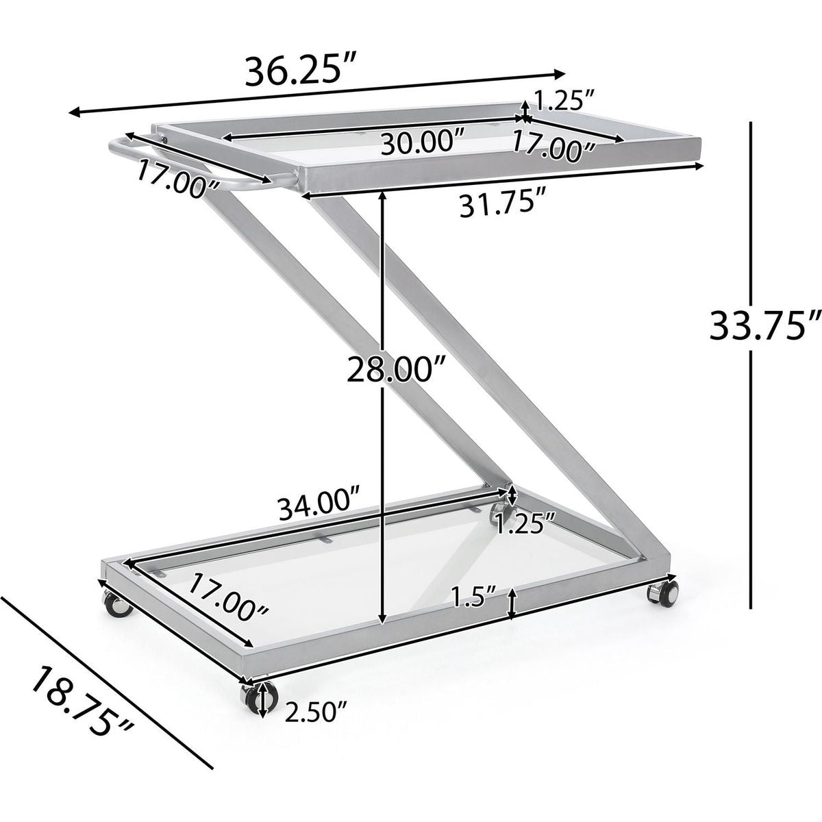 BAR CART - Streamdale Furniture