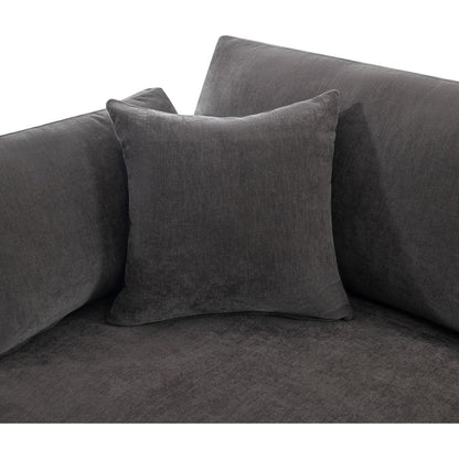 Modern Large U-Shape Sectional Sofa, with Removable Ottomans for Living Room (6-Seater)
