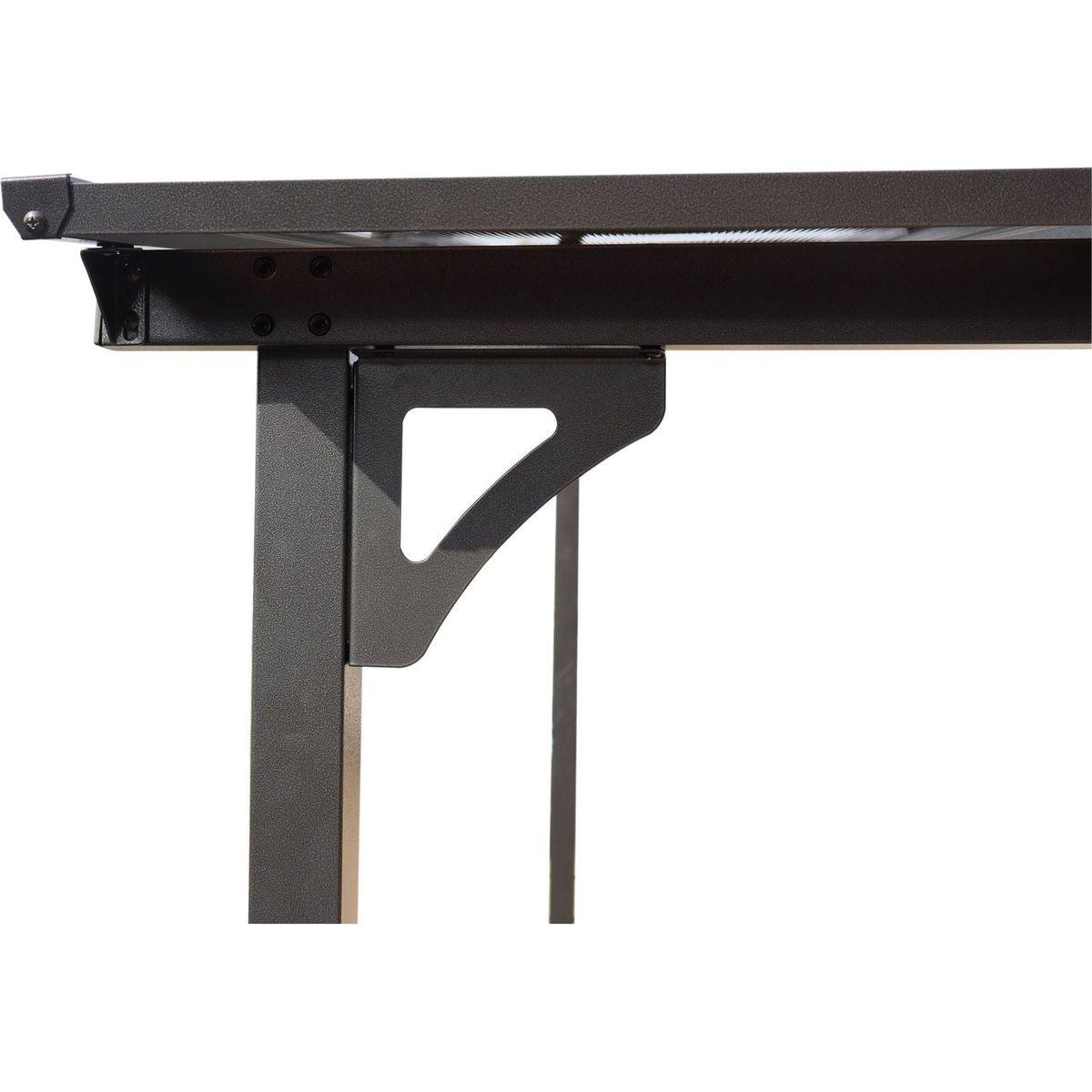 10' x 12' Outdoor Pergola Gazebo,Wall-Mounted Lean to Metal Awning Gazebo with Roof,Large Heavy Duty for Patio,Decks,Backyard