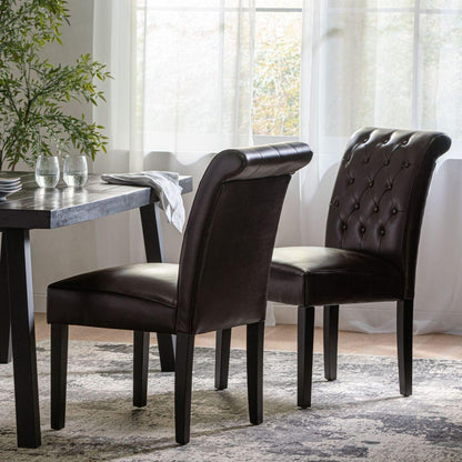 BROXTON KD TUFT DINING CHAIR