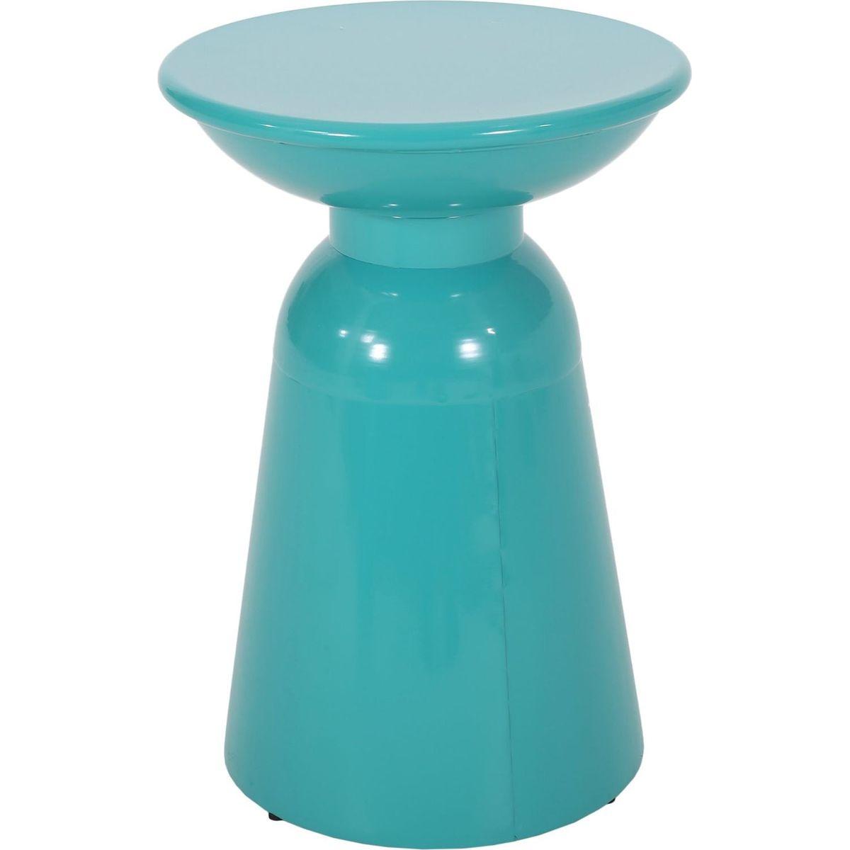 Metal S/2 end table