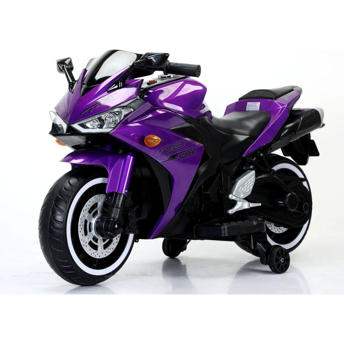 TAMCO kids motorcycle 12V motorcycle for kids 3 4 5 6 years Boys Girls 12v7ah kids motorcycle ride on toy with Training Wheels/manual throttle/ drive by hand /Lightting wheels