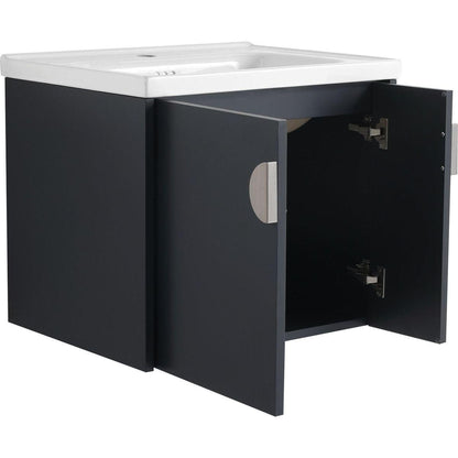 24 Inch Bathroom Vanity with Sink, For Small Bathroom, Bathroom Vanity with Soft Close Door