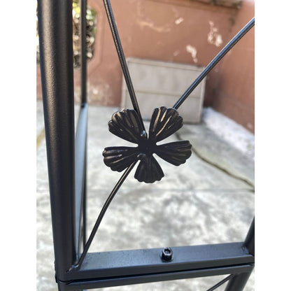 Metal Garden Arch Garden Arbor Trellis Climbing Plants Support Arch Outdoor Arch Wedding Arch Party Events Archway Black