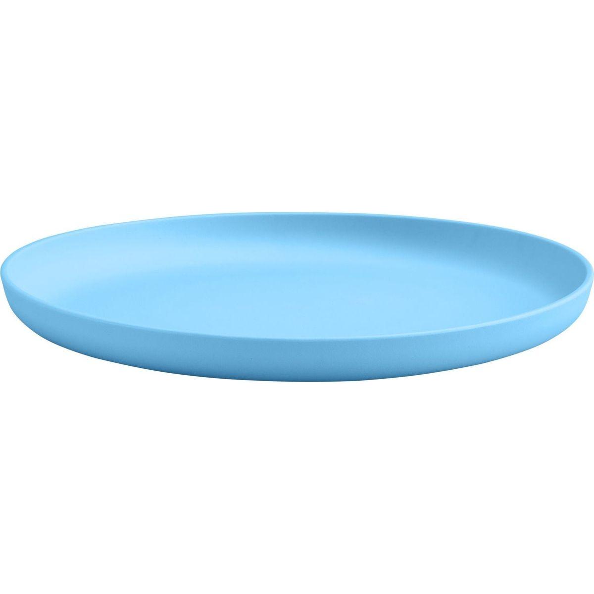 Light blue plastic side table Stylish and Versatile Plastic Round Side Table