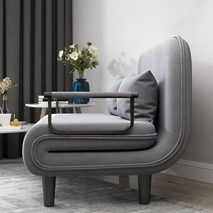 Folding sofa chair   grey