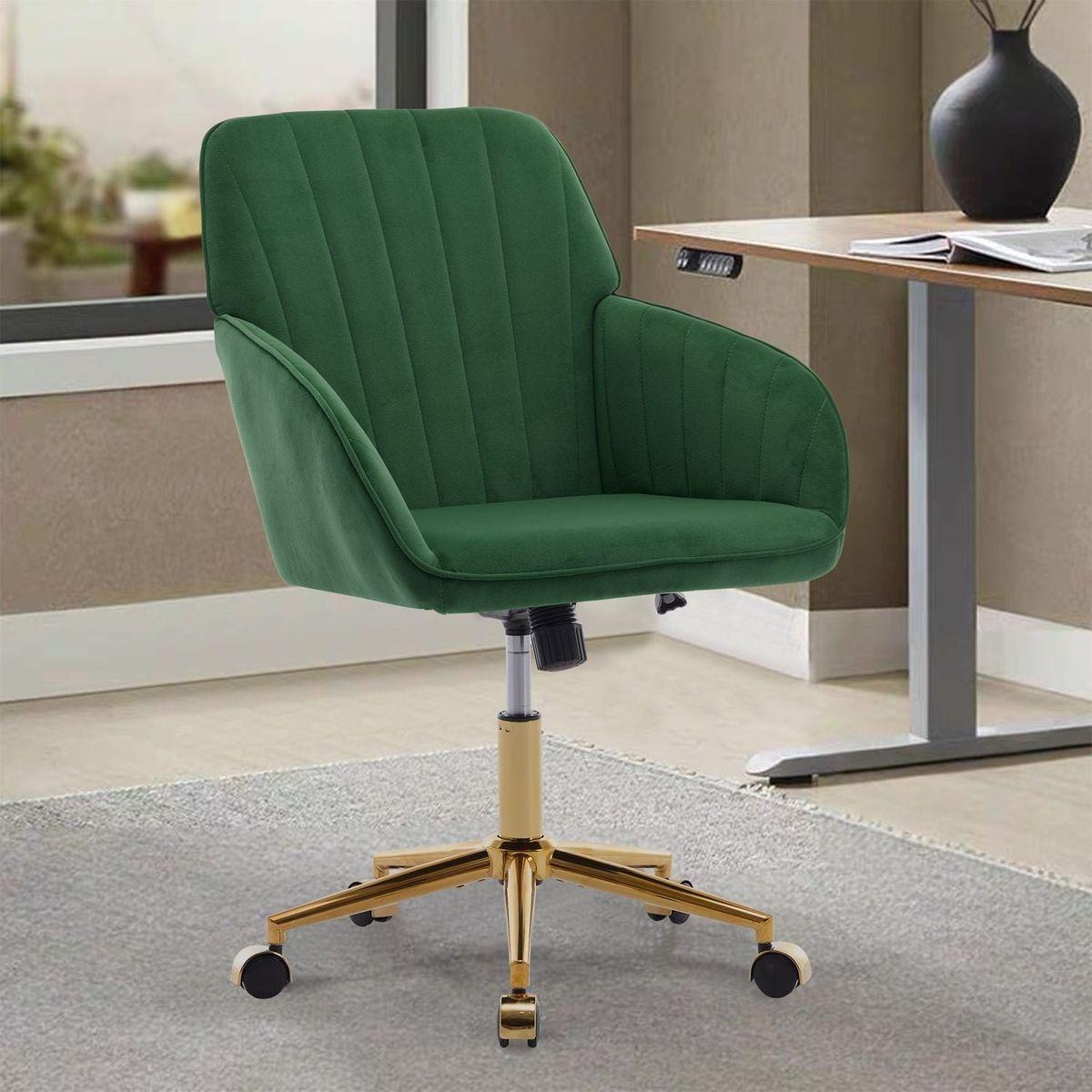 TY Adjustable Office Chair, Home Bedroom, Ergonomic Swivel Chair, Backrest Seat, Comfortable for Long Sitting - Streamdale Furniture