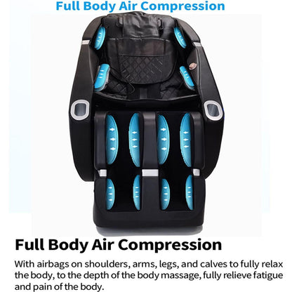 SL type pulley guide -durable leather-2D motor-massage manipulator-Space Saver Design- Track Sliding Zero Gravity Multifunction Massage Chair