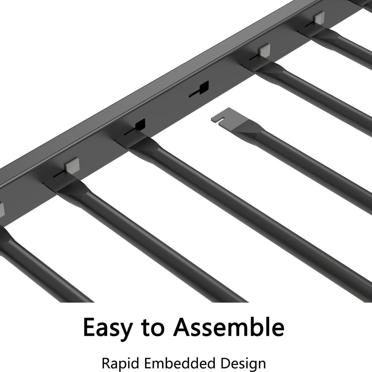 Adam Twin Twin Bunk Black with White Mesh Guard Rail for Kids and Adult, Low Profile and Easy Climbing with Stable Ladder