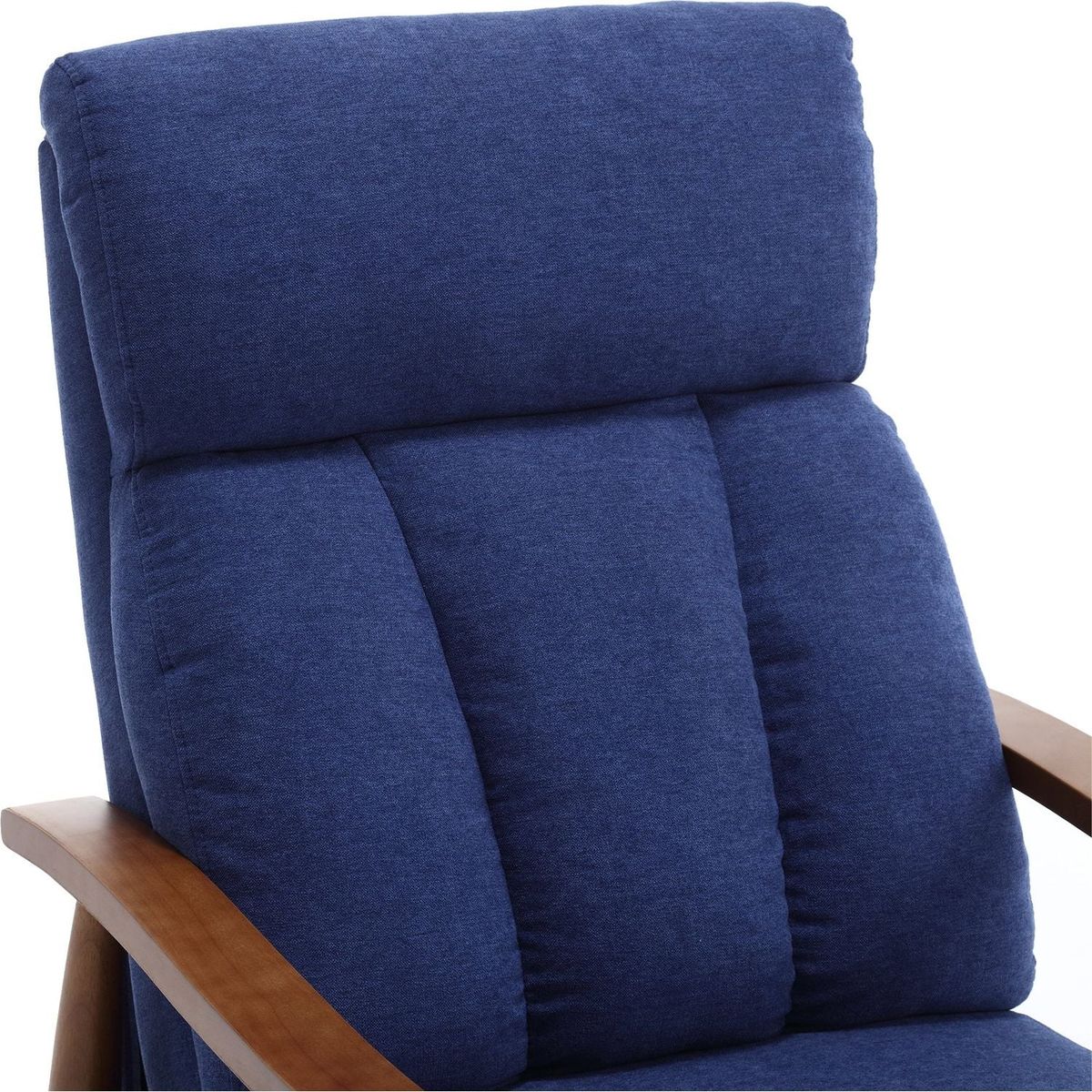 Wood Frame Armchair, Modern Accent Chair Lounge Chair for Living Room