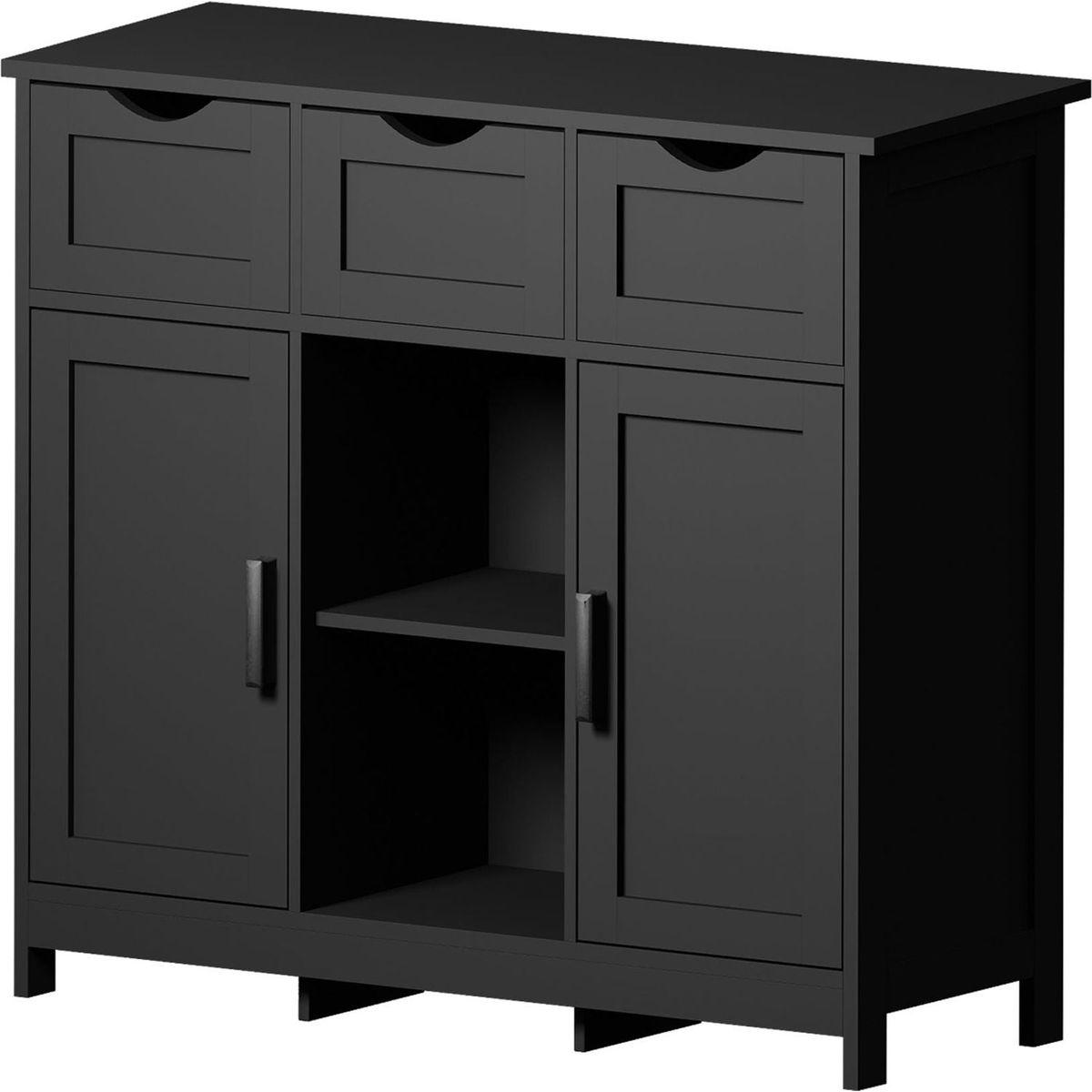 35.4" Wide 3 Drawer Sideboard - Streamdale Furniture
