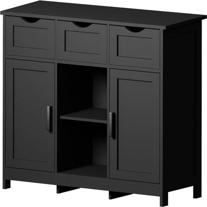 35.4" Wide 3 Drawer Sideboard - Streamdale Furniture