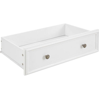 Modern 5 Drawers Dresser 5 Drawers Cabinet,Chest of Drawers Closet Organizers and Storage Clothes Storage Drawers Cabinet for Living Room, Farmhouse Dresser Organizer WHITE
