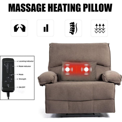 Oversized Manual Recliner Chair Sofa for Living Room