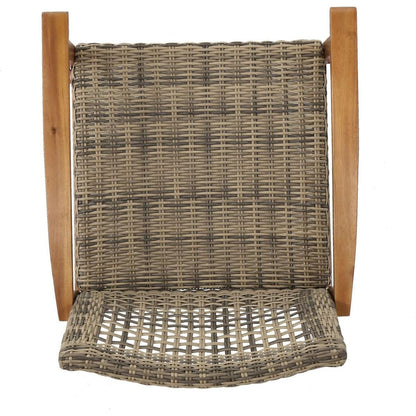 HAMPTON WOOD + WICKER CLUB CHAIR