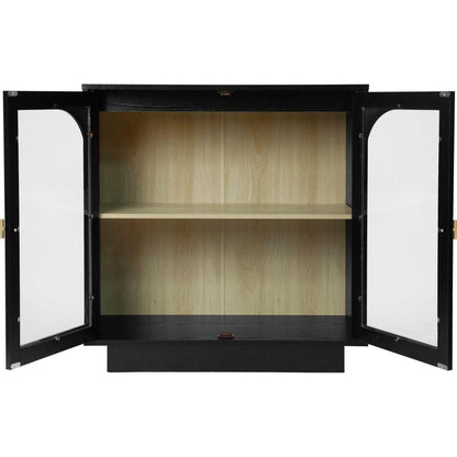 Storage Cabinet with Acrylic Door for Living Room, Dining Room, Study
