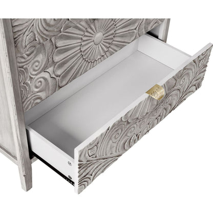 3 Drawer Cabinet, American Furniture, Suitable for Bedroom, Living Room, Study