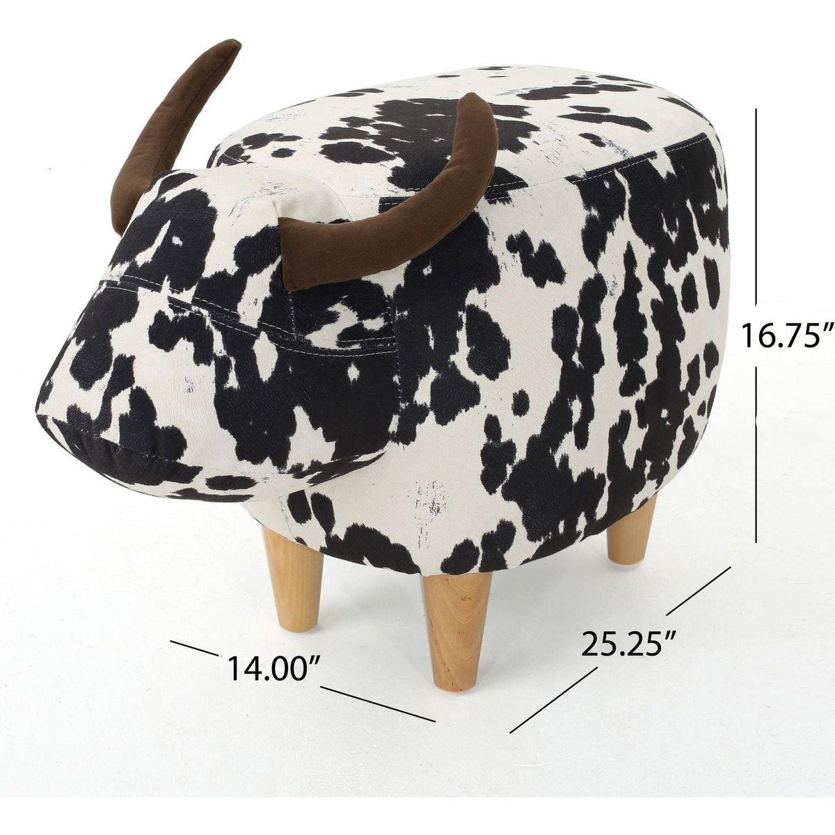 COW OTTOMAN - Streamdale Furniture
