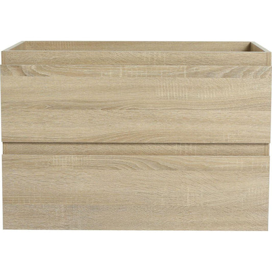 30" Wall-Mounted Bathroom Vanity (Only the Cabinet Body)2