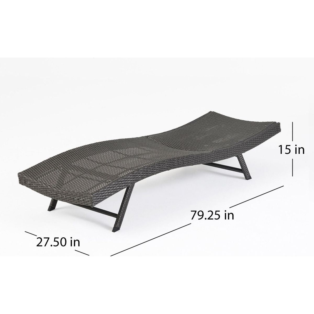 KAUAI PE WICKER CHAISE