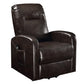 Kasia Recliner w/Power Lift, Espresso PU