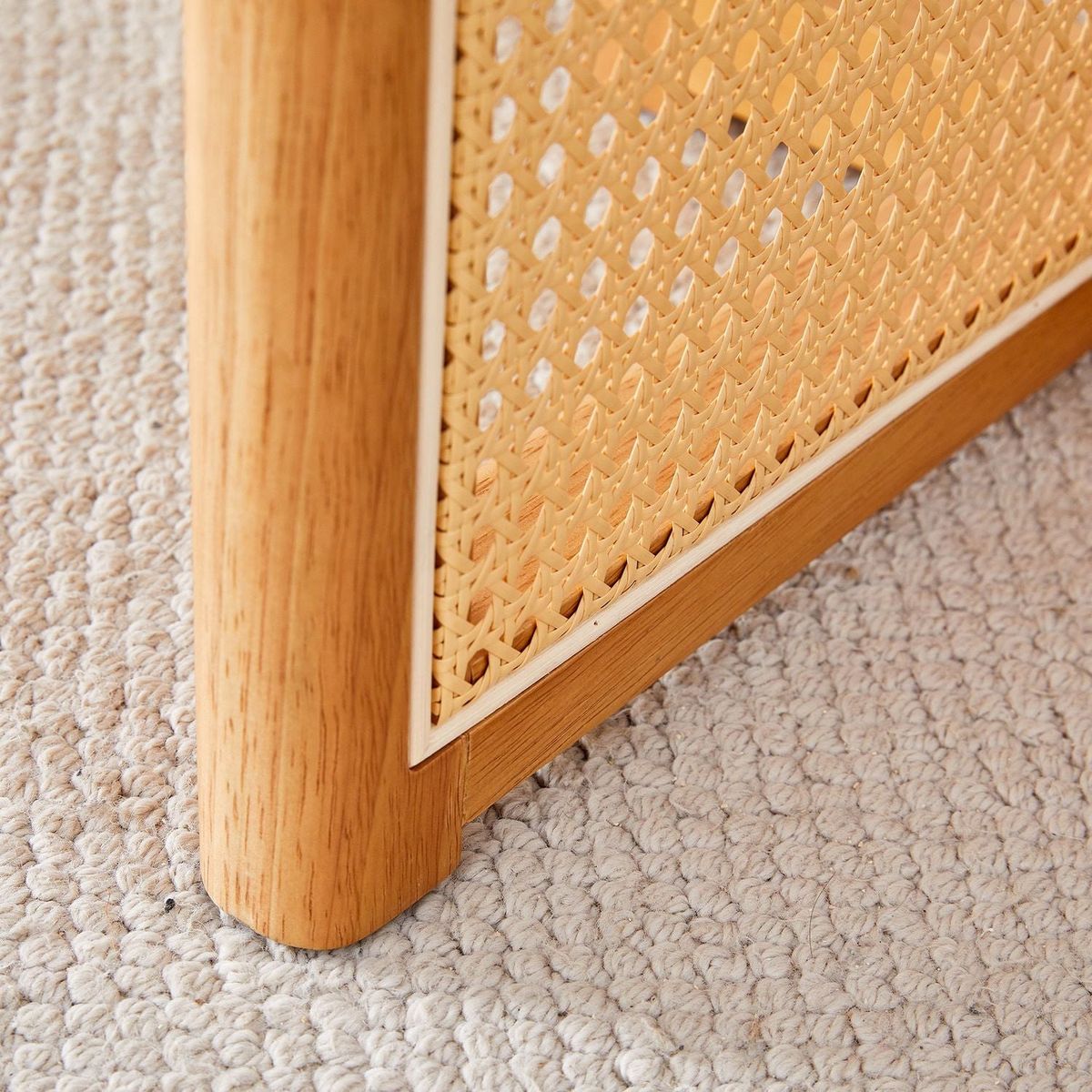 Chinese country retro solid wood dining table, simple modern imitation rattan dining table, wooden dining table, desk. Suitable for dining room, living room, office