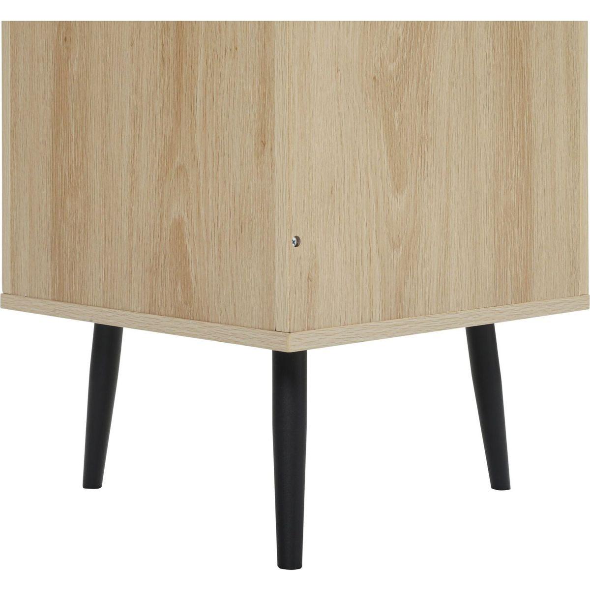 Corner cabinet, Rattan door,Freestanding Corner Tables For Small Spaces, Corner Shelf Stand For Living Room, Kitchen, Bathroom, Bedroom