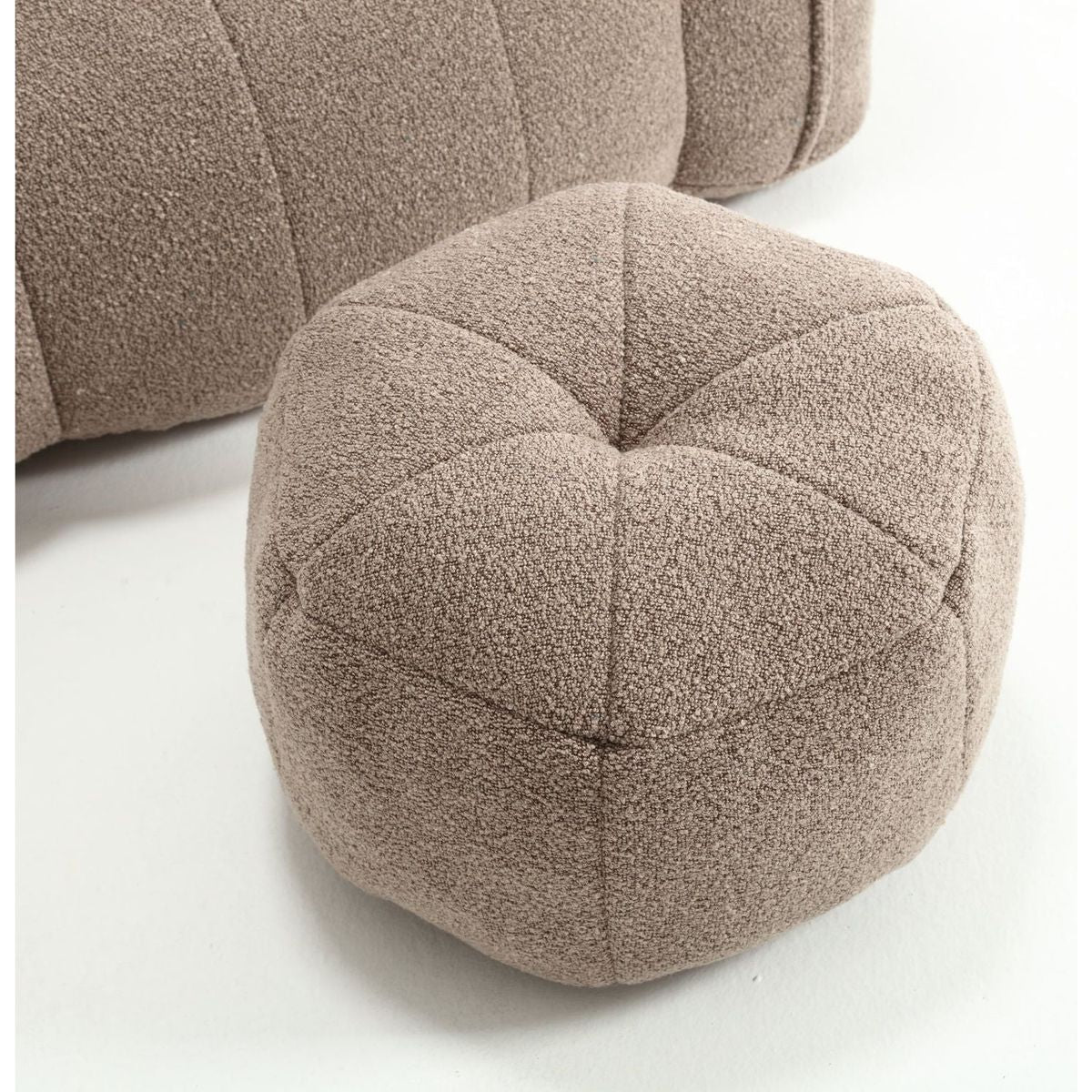 Soft Bean Bag Chair with High Resilient Foam(Chips)for living room and bedroom,Comfortable Square Lazy Sofa with Footstool, Cover for Adults to Gaming, Reading, and Watching TV - Streamdale Furniture