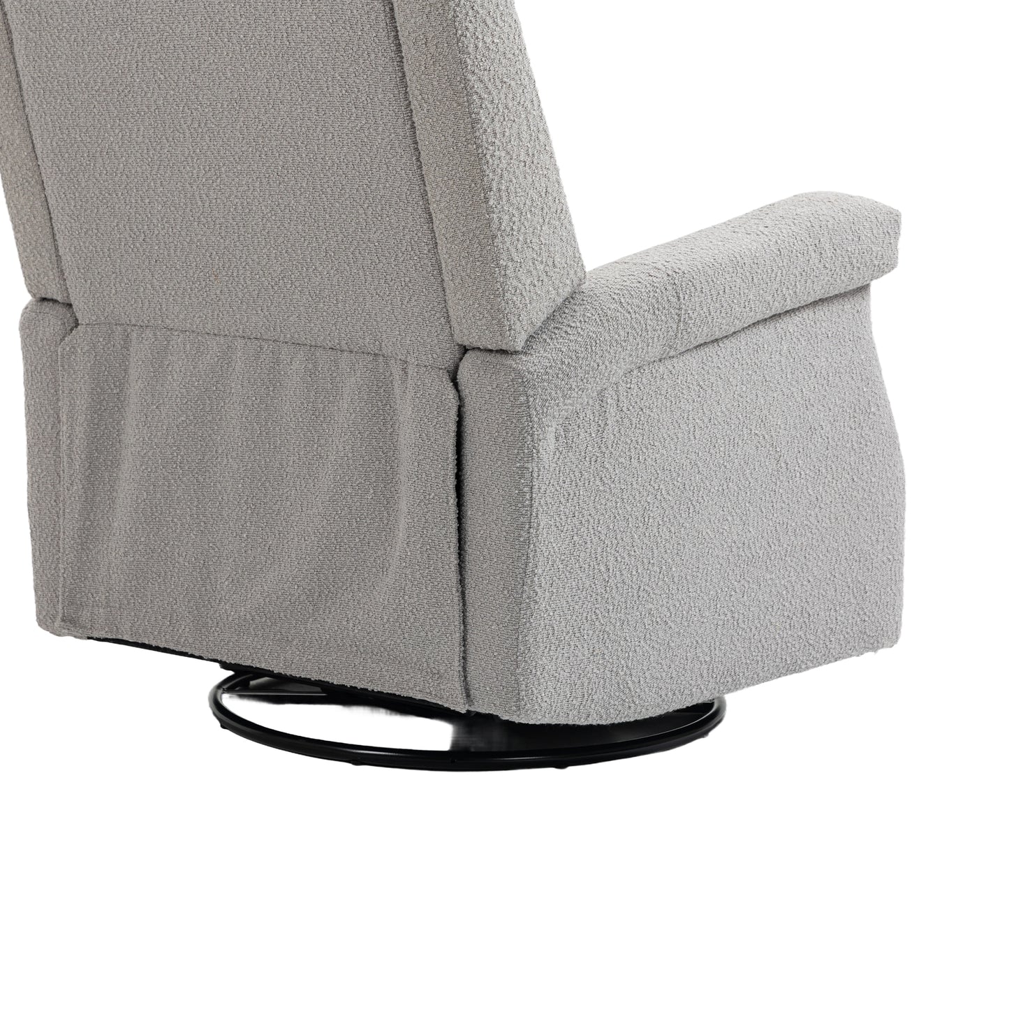 Swivel Recliner Chair, 360 Degree Swivel leisure Chair, Leisure Arm Chair, Nursery Rocking Chairs, Manual Reclining Chair