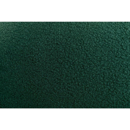 Teddy Fabric Rocking Chair With Packet Wood Legs,Green