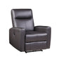 Blane Recliner (Power Motion), Brown Top Grain Leather Match