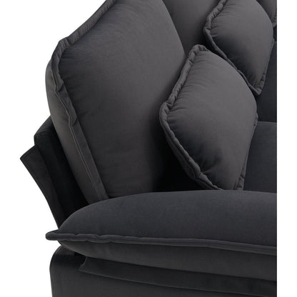 109.8x55.9" Modern U-shaped Sectional Sofa with Waist Pillows,6-seat Upholstered Symmetrical Sofa Furniture,Sleeper Sofa Couch with Chaise Lounge for Living Room,Apartment,2 Color