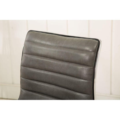 Fremo Chromel Adjustable Air Lift Office Chair, Grey