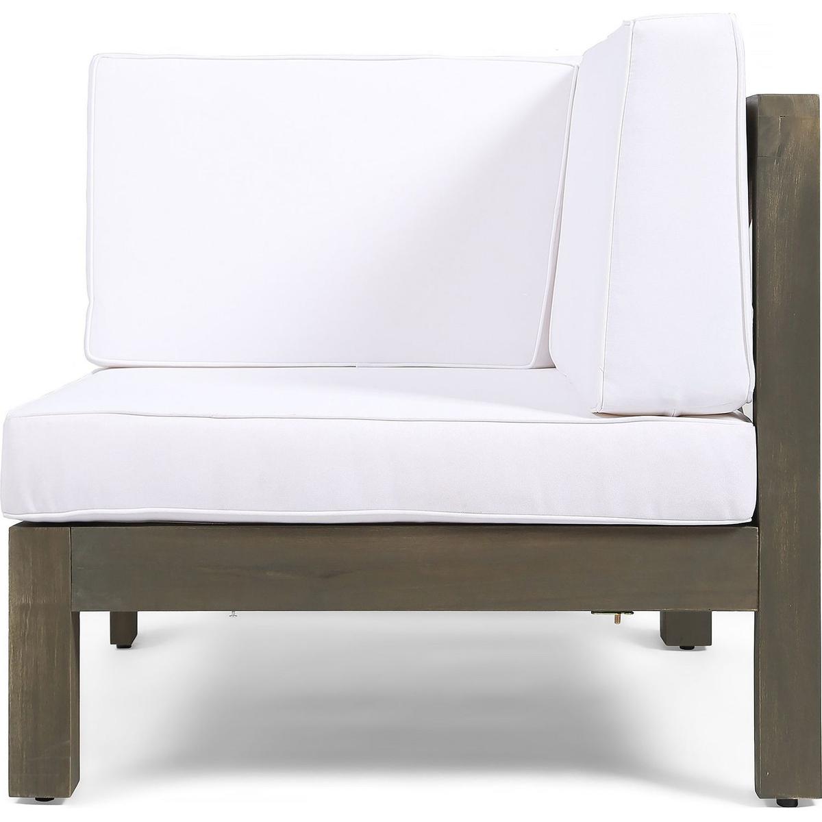 OANA 2-Piece LOVE SEAT SET, WHITE