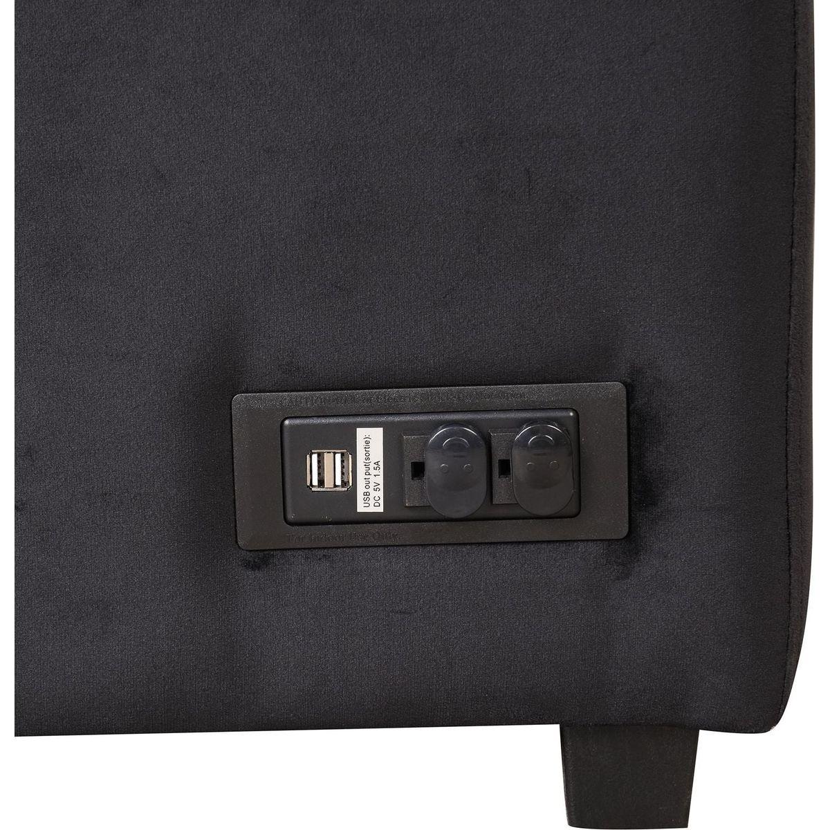 87.4" Sleeper Sofa Bed,2 in 1 Pull Out sofa bed L Shape Couch with Storage Ottoman for Living Room,Bedroom Couch and Small Apartment, Black