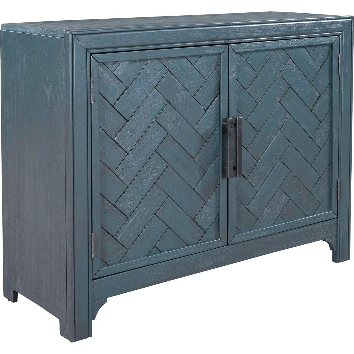 40" Modern Cabinets with Unique Design Doors with 1 Adjustable Shelves,Suitable for Multiple Rooms Such as Living Room and Study Room