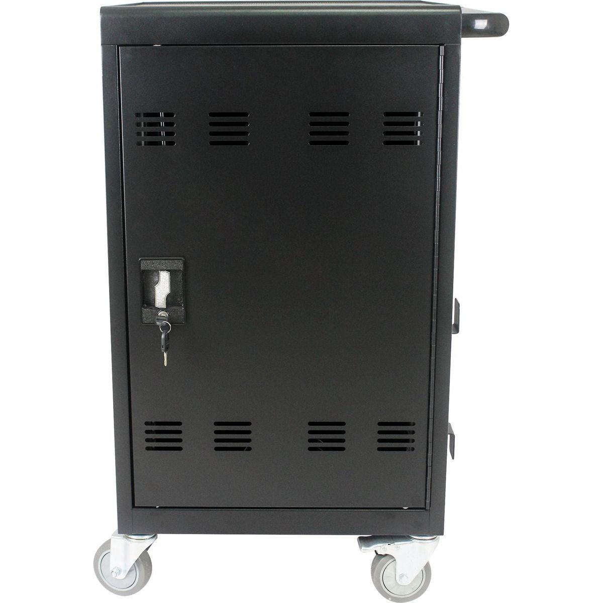 Mobile Charging Cart and Cabinet for Tablets Laptops 35-Device (B30PLUS)