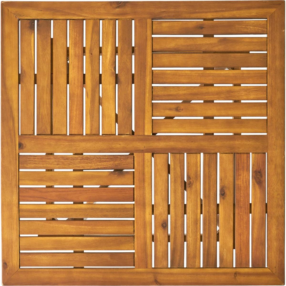 HERMOSA 5 PIECE WOOD DINING SET WITH CUSHIONS