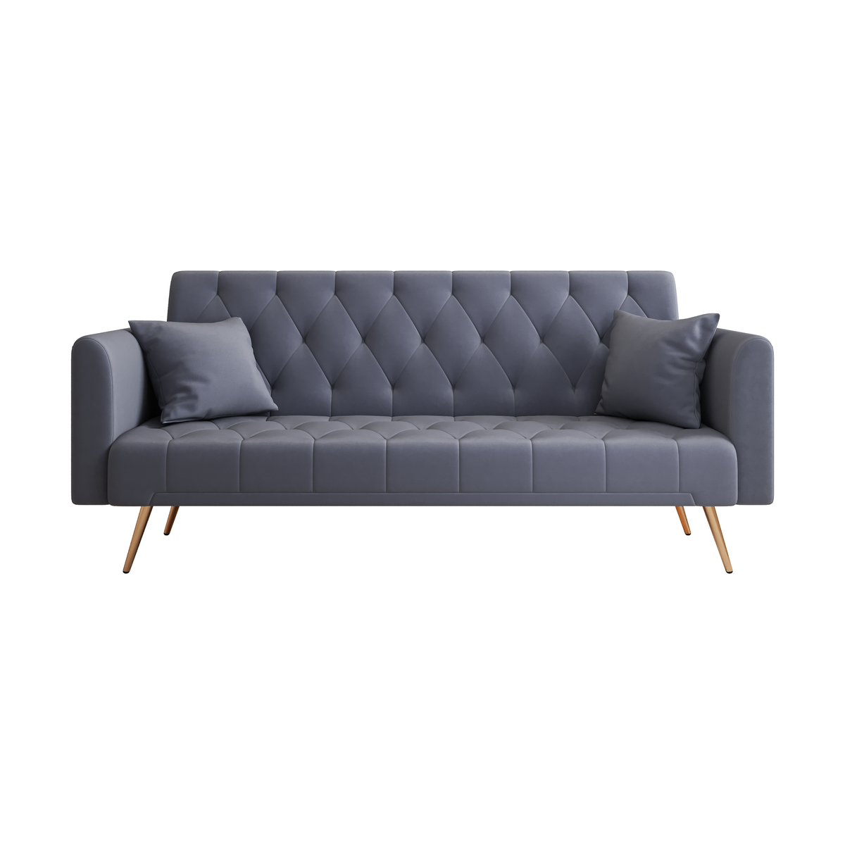 71" Convertible Double Folding Living Room Sofa Bed