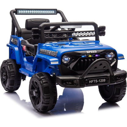 12V Kids Ride On Electric Truck Car W/Parents Control,2WD,Four-wheel suspension,Early education function,Adjustable volume,USB,MP3,Bluetooth,Microphone jack,Power display,LED lights For kids aged 3+.