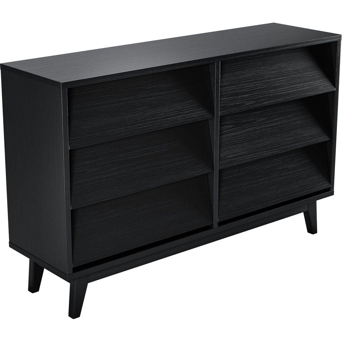 6 Drawer Double Dresser Features Vintage-style and Bevel Design