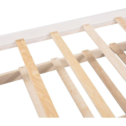 Daybed with Trundle and Drawers, Twin Size, White