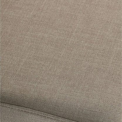 Breda Antique Gray Finish Upholstered Nailhead Bench