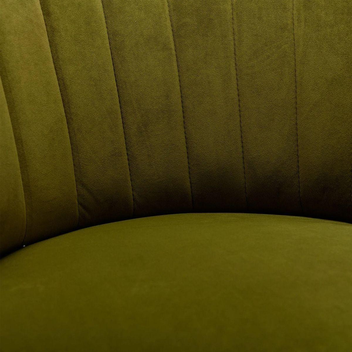 360 Degree Swivel Cuddle Barrel Accent Sofa Chairs, Round Armchairs with Wide Upholstered, Fluffy Velvet Fabric Chair for Living Room, Bedroom, Office, Waiting Rooms