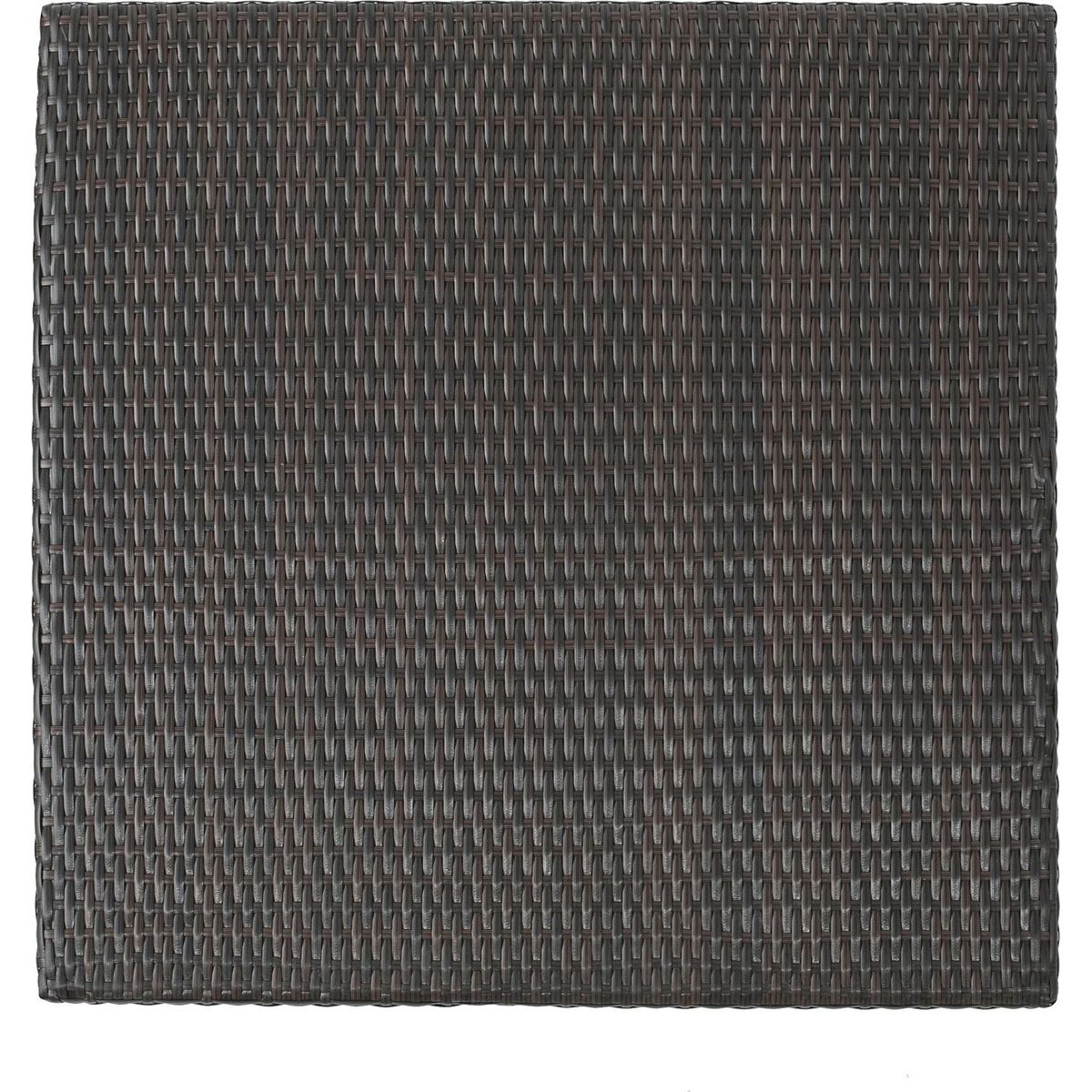 32" SQUARE WICKER BAR TABLE