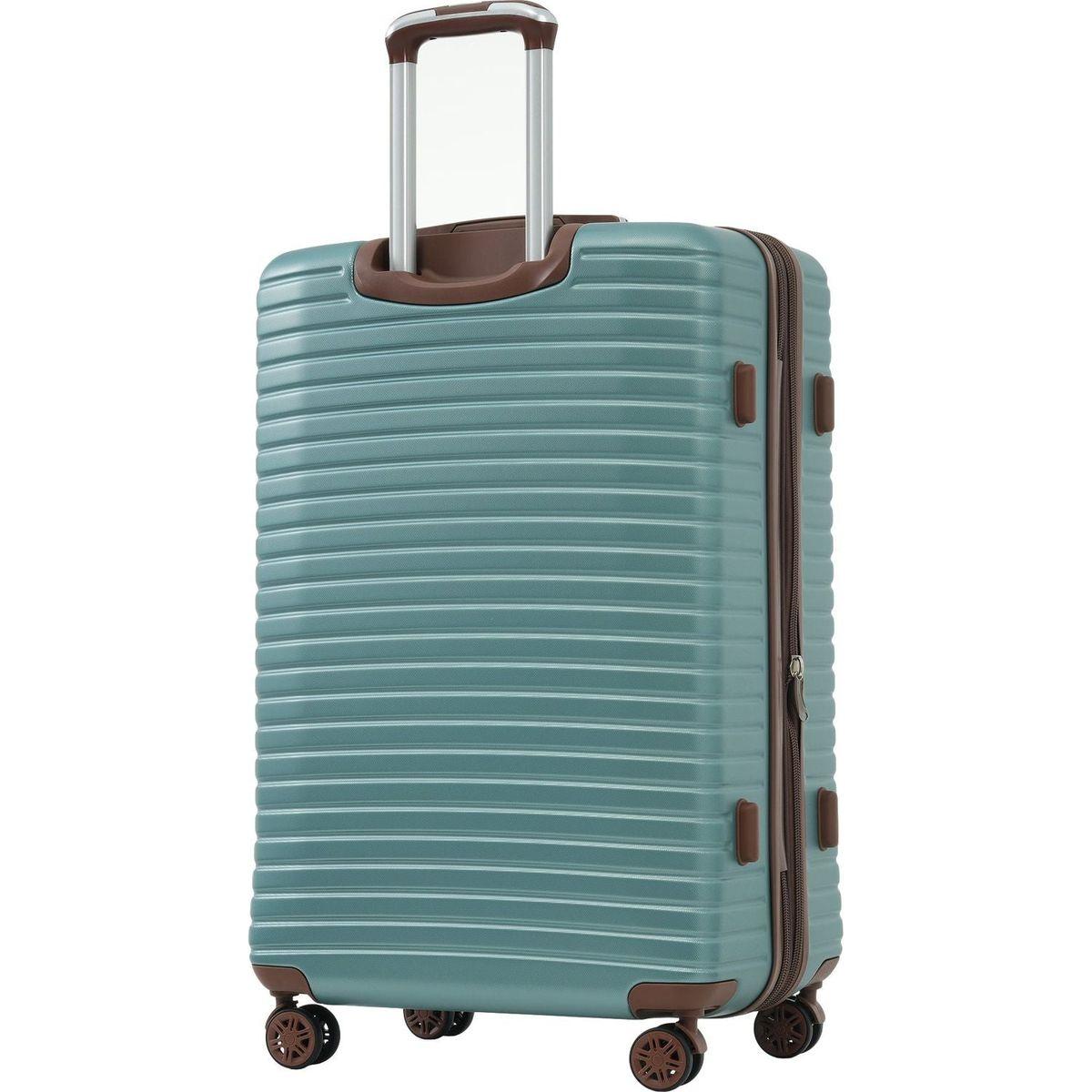 4 Piece Luggage Set Suitcase Set, ABS Hard Shell Lightweight Expandable Travel Luggage with 4 Packing Cubes, TSA Lock, Spinner Wheels for Men Women(16/20/24/28)