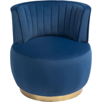 360 Degree Swivel Cuddle Barrel Accent Sofa Chairs, Round Armchairs with Wide Upholstered, Fluffy Velvet Fabric Chair for Living Room, Bedroom, Office, Waiting Rooms