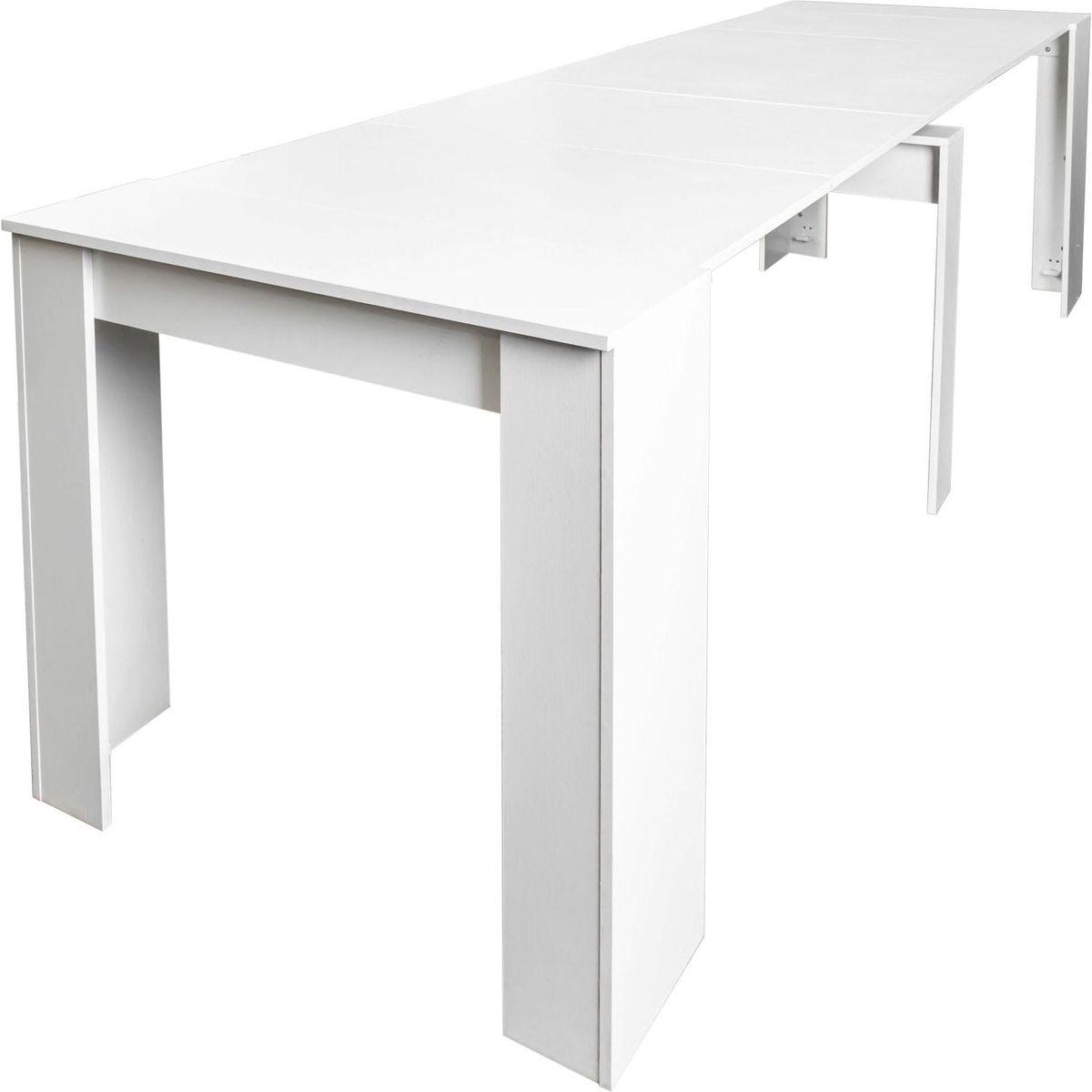 Multifunctional extendable console table